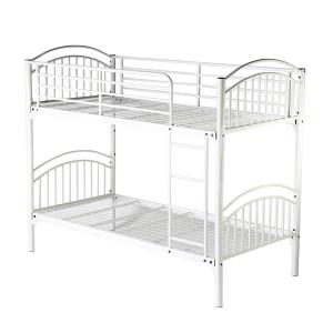 4カラーから選べる パイプ二段ベッド パイプ2段ベッド