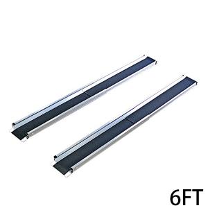 gardhom アルミスロープ 長さ183CM 幅73CM 荷重363KG 折り畳み