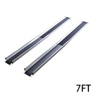 伸縮アルミスロープ スロープ長さ約214cm 幅約15.5cm