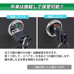 ロッカー おしゃれ スチールロッカー 2人用 ...の詳細画像4