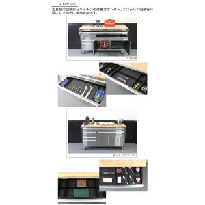 ステンレス ツールキャビネット 総積載荷重約6...の詳細画像5