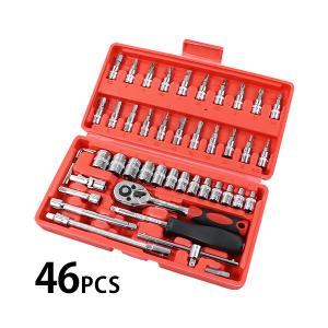 ソケットレンチセット 46PCS 46点 差込角1/4