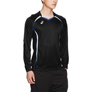 [アシックス] バレーボールウエア 長袖ゲームシャツ XW1320 メンズ ブラック/ホワイト 日本 M (日本サイズM相当)の商品画像