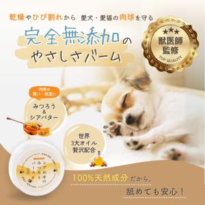 犬 肉球クリーム 無添加 猫 シアわせのみつろ...の詳細画像1
