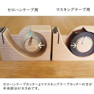 マスキングテープカッター ミニ 木製 日本製 ...の詳細画像2