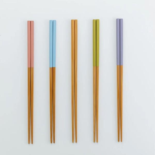 ちいさめの菜箸 26.5cm（食洗機対応） 日本製 竹製 国産竹 ヤマチク 女性 男性 夫婦 親子 ...