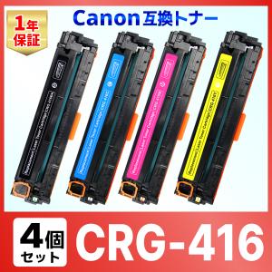 CRG-416 CRG416 Satera MF8030Cn MF8040Cn MF8050Cn MF8080Cn 互換トナーカートリッジ キャノン Canon 4色