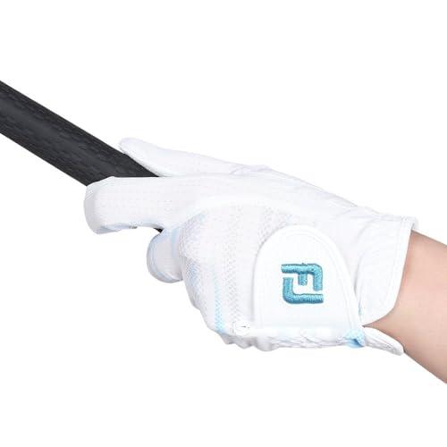 [フットジョイ] ゴルフグローブ ステイクール EX 両手用 （両手） レディース 18cm ホワイ...