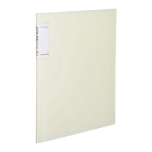 コクヨ(KOKUYO) ファイル 領収書・明細 ノビータ 固定式 A4 24ポケット 白 ラ-NVR...