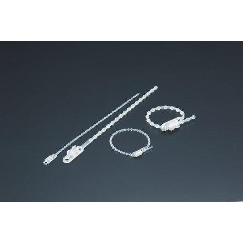 TRUSCO(トラスコ) ダブルヘッドノットタイ 4.0mm×180mm 最大結束Φ46 白 TRK...