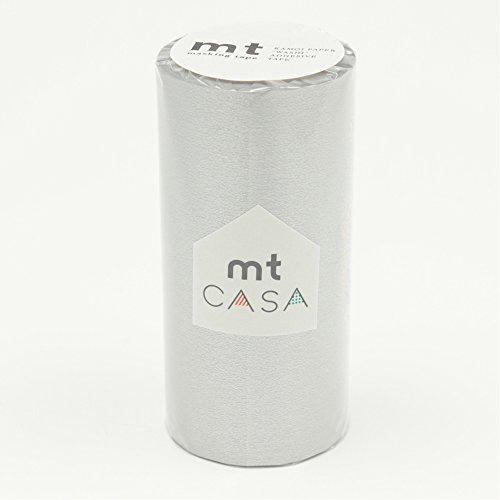 カモ井加工紙 mt CASA 100mm 銀 100mm幅*10m巻き MTCA1059