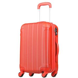 [レジェンドウォーカー] スーツケース キャリーケース 軽量 拡張機能 SSサイズ 機内持ち込み (33*40L /レッド) [5082-48-RD]｜baxonshop-honten