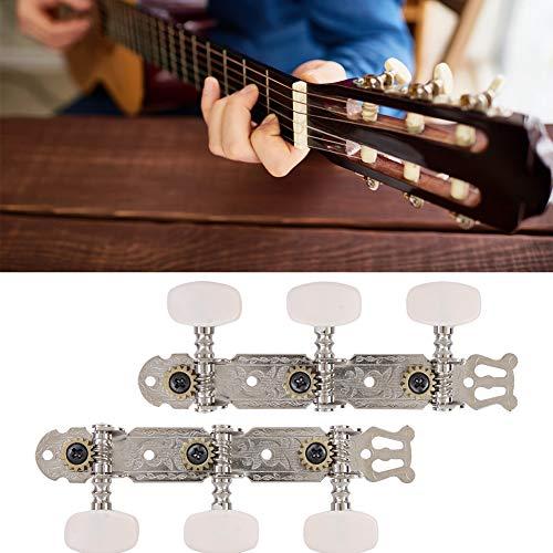 ギターチューニングペグ クラシックギター ペグ 2連/セット  40インチクラシックギター用 マシン...