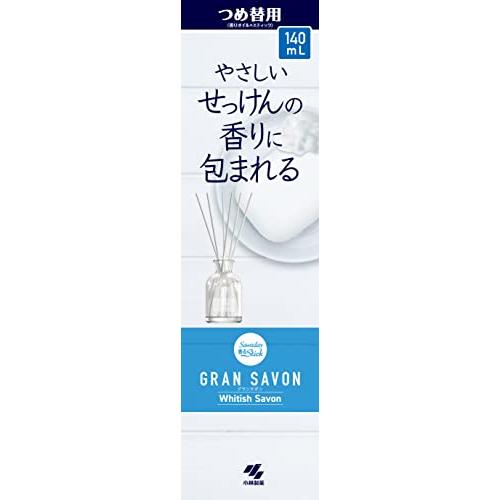 サワデー香るスティック グラン SAVON(サボン) ホワイティッシュサボンの香り 広い空間に大きめ...