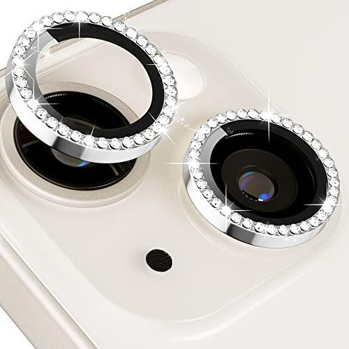 iPhone14/14 PlusとiPhone 15/15plus用 カメラレンズカバー カメラフィ...