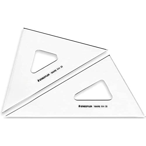ステッドラー 三角定規 製図 セット マルス 30cm 964 30
