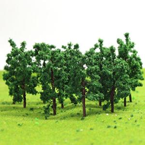 情景コレクション 樹木 モデルツリー ツリー模型 65mm 1:25*1:300 N HOゲージ用 30本 風景 箱庭 鉄道模型 建物模型 ジオラマ 教育 DIY｜baxonshop-honten