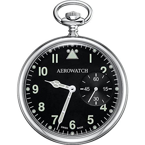 [アエロウォッチ] 懐中時計 機械式手巻き スイス製 50827 PD02 メンズ