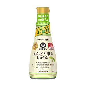 キッコーマン食品  アレルギー対応 グルテンフリー いつでも新鮮 えんどうまめしょうゆ 200ml*3個