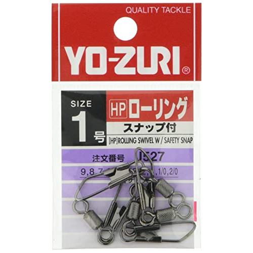 YO-ZURI(ヨーヅリ) 雑品・小物: [HP]ローリングスナップ付黒 1号*9号