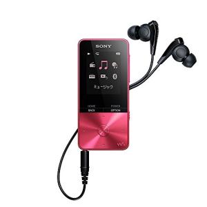 ソニー ウォークマン Sシリーズ 16GB NW-S315 : MP3プレーヤー Bluetooth対応 最大52時間連続再生 イヤホン付属 2017年モデル ビビッドピンク NW-S315 P｜baxonshop-honten