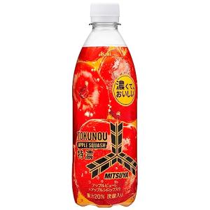 三ツ矢サイダー アサヒ飲料 三ツ矢特濃アップルスカッシュ 500ml*24本 [サイダー] [りんご]｜baxonshop-honten