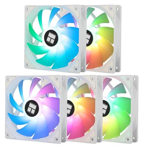 THERMALRIGHT TL-C12CW-S X5 CPUファン、ホワイト冷却ファン、1550RP...