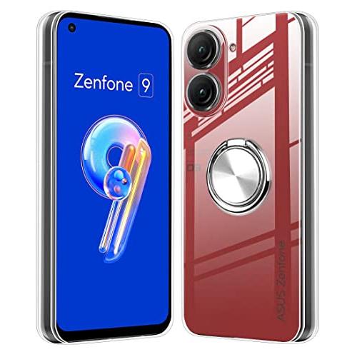 ASUS ZenFone 10 ケース Zenfone 9 ケース クリア リング付き Asus Z...