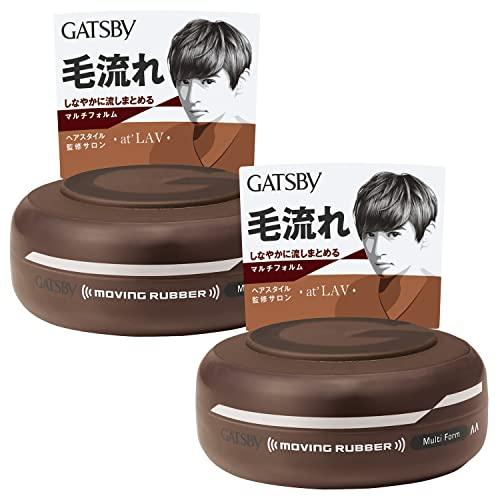 GATSBY(ギャツビー) ムービングラバーマルチフォルム メンズ スタイリング剤 ヘアワックス セ...