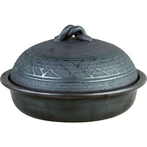 竜清窯 燻製鍋 Ｌ