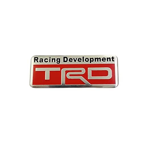トヨタ TRD ステッカー ロゴ オートバイガスタンクステッカー エンブレム バッジ 装飾 アルミ ...