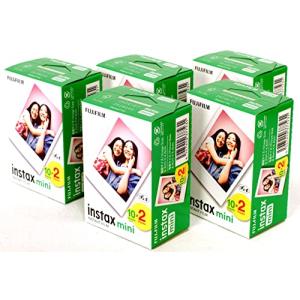 富士フイルム チェキ インスタントカラーフィルム instax mini 2P*5 計100枚｜baxonshop-honten