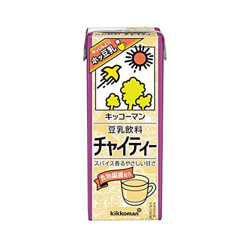 Kikkoman キッコーマン 豆乳飲料チャイティー 200ml*18本