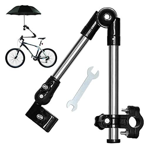 自転車傘スタンド 傘立て さすべえ 折り畳み 360度回転 傘差しホルダー 紫外線対策 雨 日除け ...