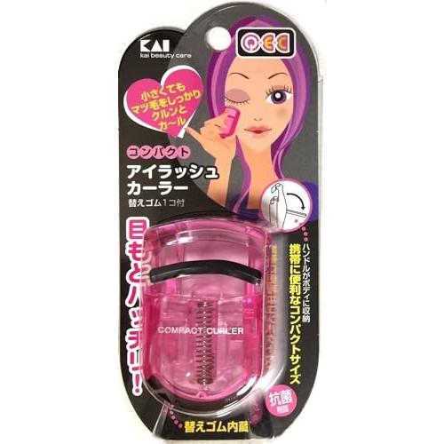 貝印 Q・E・C PCアイラッシュカーラー (コンパクト) ピンク