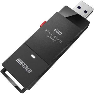 SSD-PUT1.0U3BC/D [外付けSSD ポータブル USB3.2 Gen1 スティック型 TV録画対応 1.0TB ブラック]｜baxonshop-honten