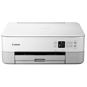 Canon プリンター A4インクジェット複合機 PIXUS TS5430 ホワイト 2021年モデル テレワーク向け 4色・一体型・対応インクBC-360/361シリーズ｜baxonshop-honten