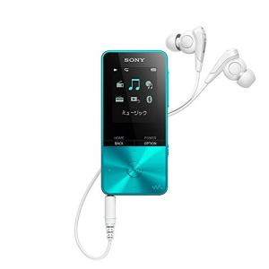 ソニー(SONY) ウォークマン Sシリーズ 4GB NW-S313 : MP3プレーヤー Bluetooth対応 最大52時間連続再生 イヤホン付属 2017年モデル ブルー NW-S313 L｜baxonshop-honten