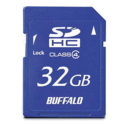 バッファロー BUFFALO Class4 SDHCカード 32GB RSDC-S32GC4B