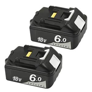 HFeng Store BL1860B 18v 6.0Ah 大容量 BL1860 BL1830 BL1840 BL1850b BL1860など対応互換 マキタ18vバッテリー 電動工具 リチウムイ