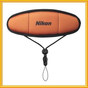 Nikon フロートストラップ コンパクト用 シンプル オレンジ FTST1OR