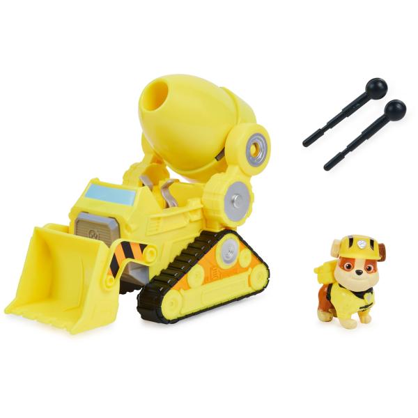 Paw Patrol, Rubble’s Deluxe Movie Transforming Toy...