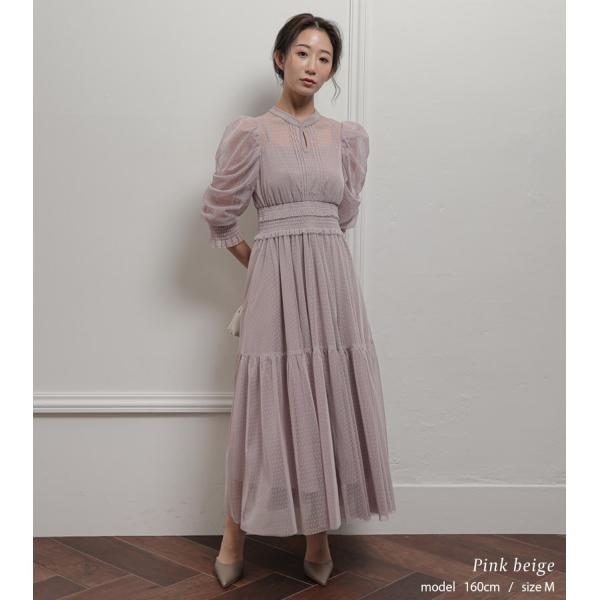 結婚式 ドレス パーティドレス 服装 40代 女性 発表会 レディース ファッション フォーマル 5...