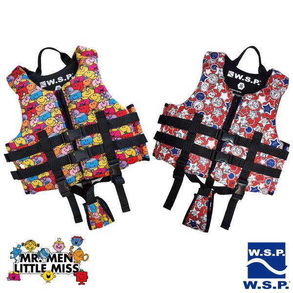 フローティングベスト ジュニア用 W.S.P.ミスターメン リトルミスキッズ用 子供用 幼児用 JW...