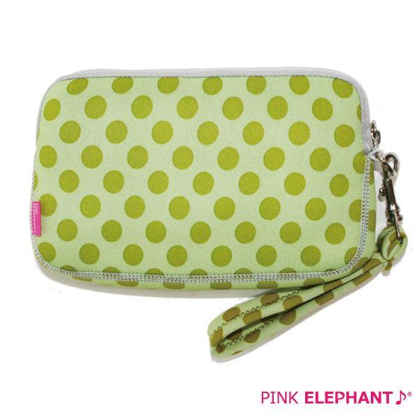 ピンクエレファント ゲームバック　カラー：LIMEDOT（ライムドット）（旅行に！クッション性に優れ...