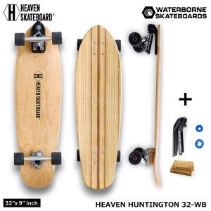 ヘブン ロングスケートボード DROP SURF 41.5 ウォーターボーンフィン