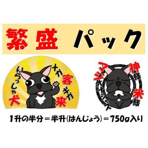 福岡県産 夢つくし(精米) 繁盛パック(750ｇ=5合入)