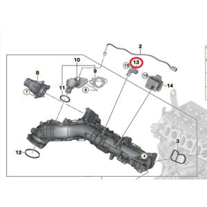 BMW 吸気圧センサー マップセンサー インマ...の詳細画像1