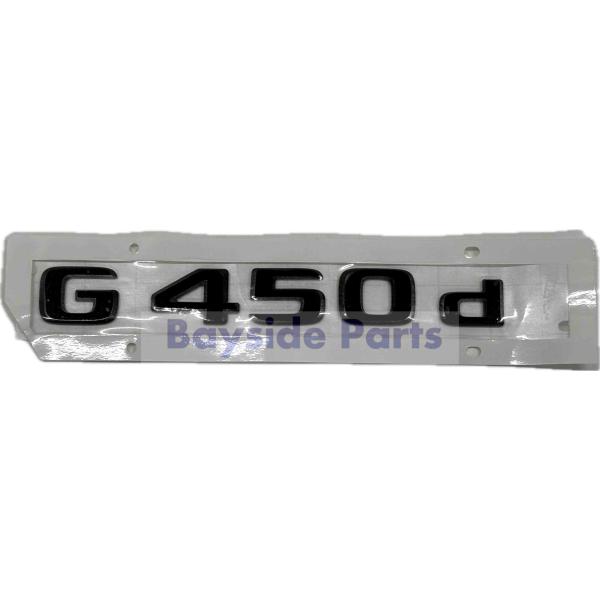 ベンツ Gクラス W463A エンブレム G450d ブラック 4658171400 純正