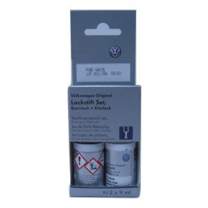 VW アウディ 純正タッチアップペン/タッチペン カラー アイビスホワイト カラ-コ-ド Y9C L...